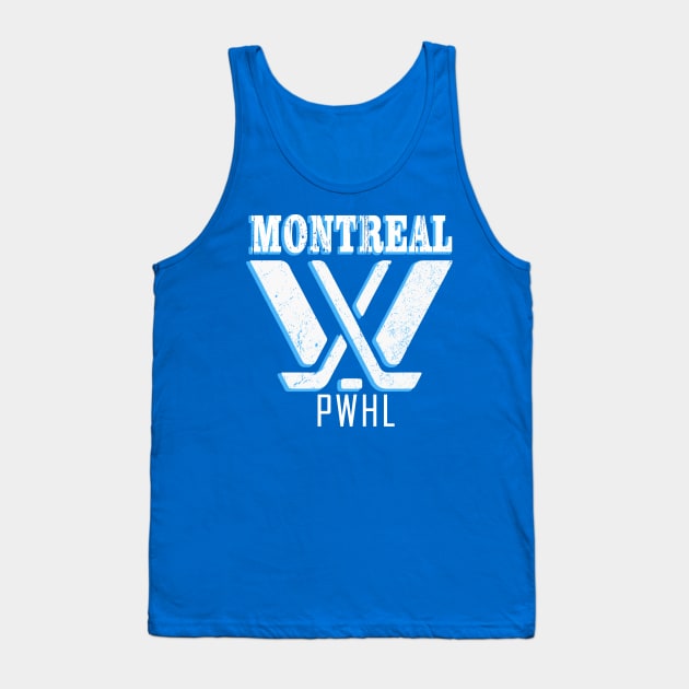 Vintage PWHL - (Montreal - PWHL) Tank Top by freshtext Apparel10